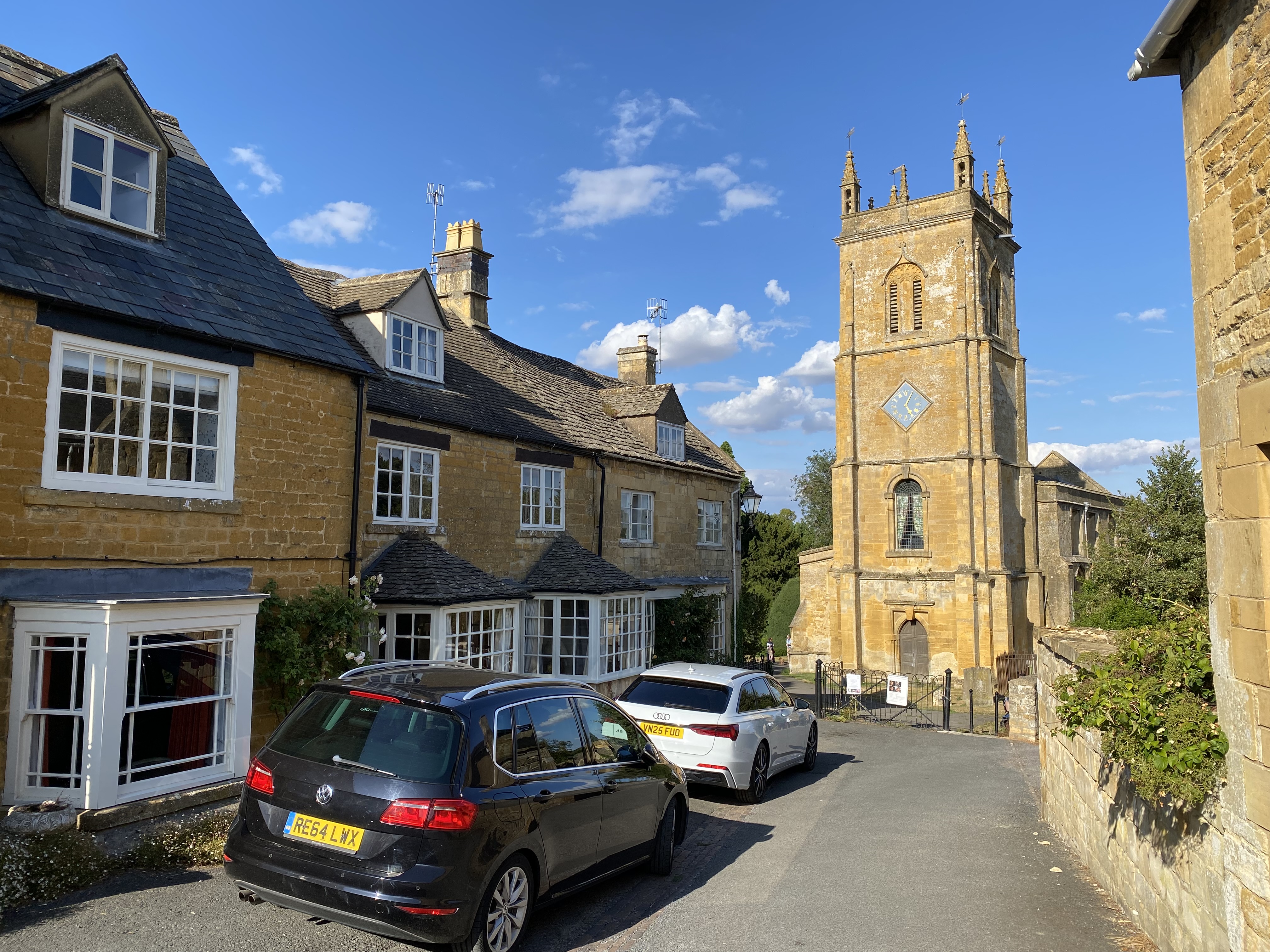 Church and cottages