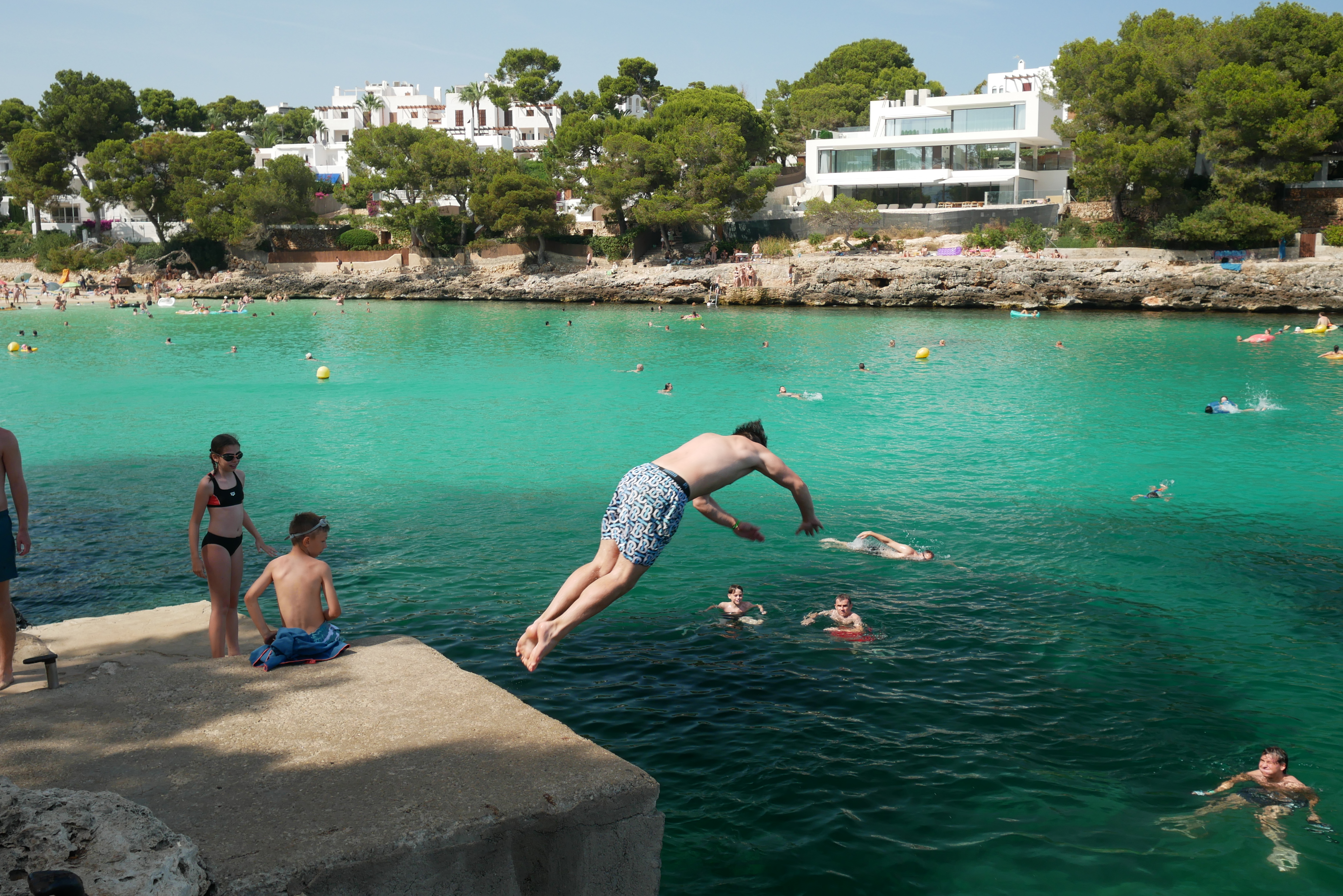 Jumping in